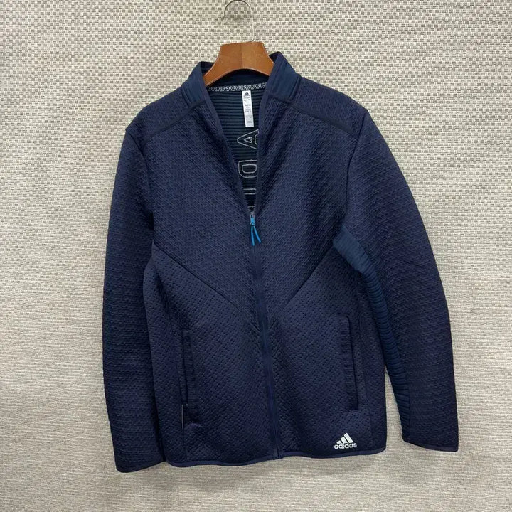 [BUNJANG] Adidas Printed Logo Track Top Jacket M / 아디다스 캐주얼 프린팅로고 트랙탑 져지 집업 M A07250