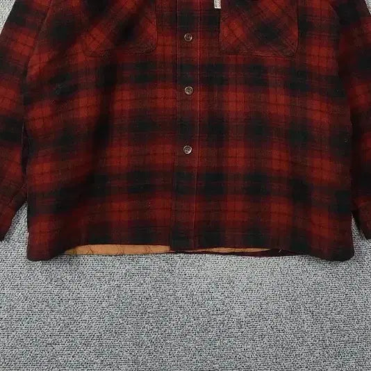 [BUNJANG] MacHope Red Flannel Vintage Jacket (L) / 맥호프 레드 플란넬 빈티지 자켓 L