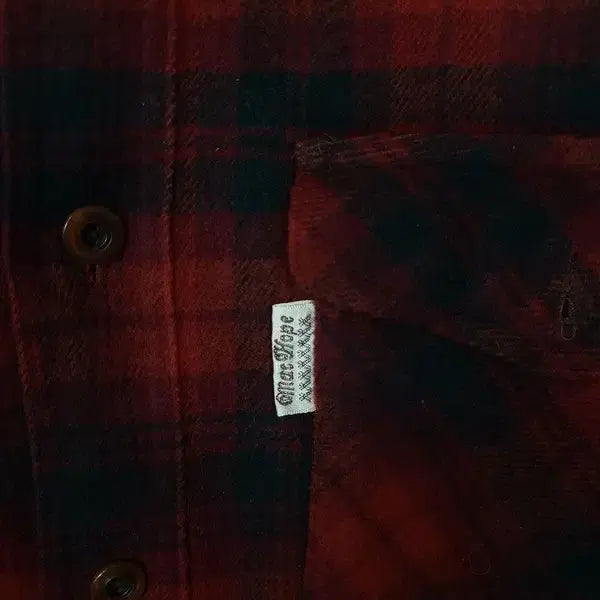 [BUNJANG] MacHope Red Flannel Vintage Jacket (L) / 맥호프 레드 플란넬 빈티지 자켓 L