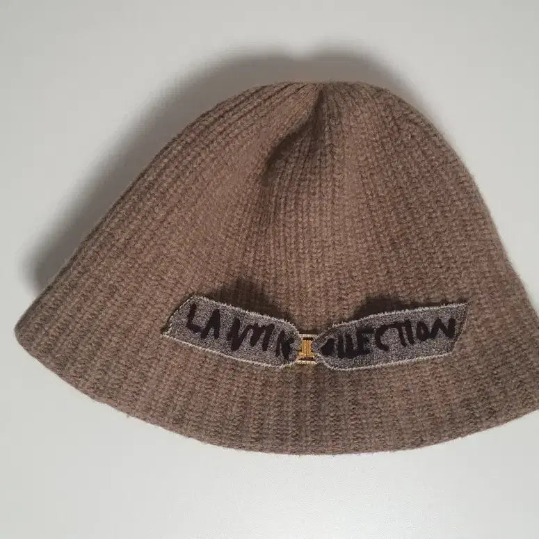 [BUNJANG] Lanvin Collection Wool Blend Emblem Bucket Hat / 랑방컬렉션 울 블렌드 엠블럼 버킷 햇