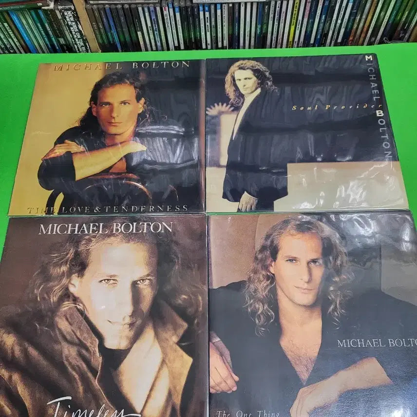 [BUNJANG] Michael Bolton LP Collection (4 LPs) / -LP- 마이클 볼튼 (MICHAEL BOLTON) 음반 LP 4장