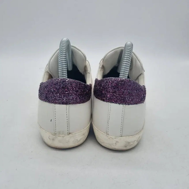 [BUNJANG] Philippe Model Glitter Low-Top Sneakers (White) / 필립모델 로우탑 스니커즈 글리터 여성 230mm(36)