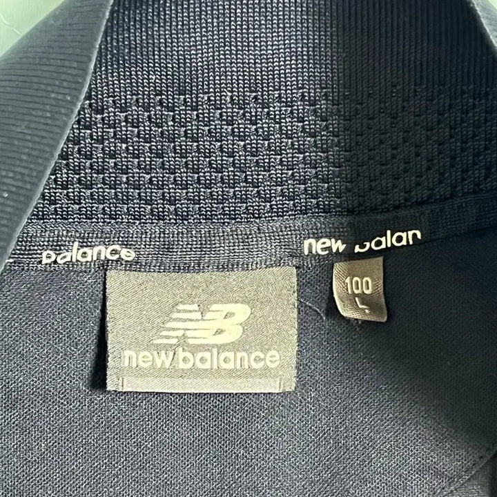 [BUNJANG] New Balance Navy Polo T-Shirt / 뉴발란스 네이비 반팔 폴로 티셔츠