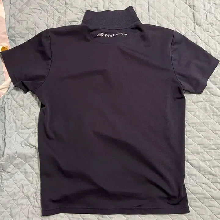 [BUNJANG] New Balance Navy Polo T-Shirt / 뉴발란스 네이비 반팔 폴로 티셔츠