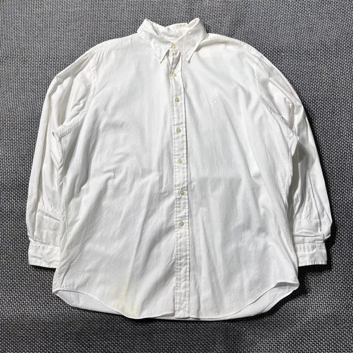 [BUNJANG] Polo White Shirt (Size 115) / 폴로 화이트 셔츠 (115) (OLD-8558)