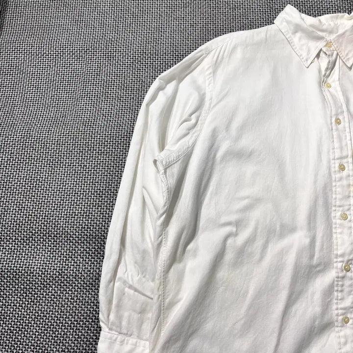 [BUNJANG] Polo White Shirt (Size 115) / 폴로 화이트 셔츠 (115) (OLD-8558)