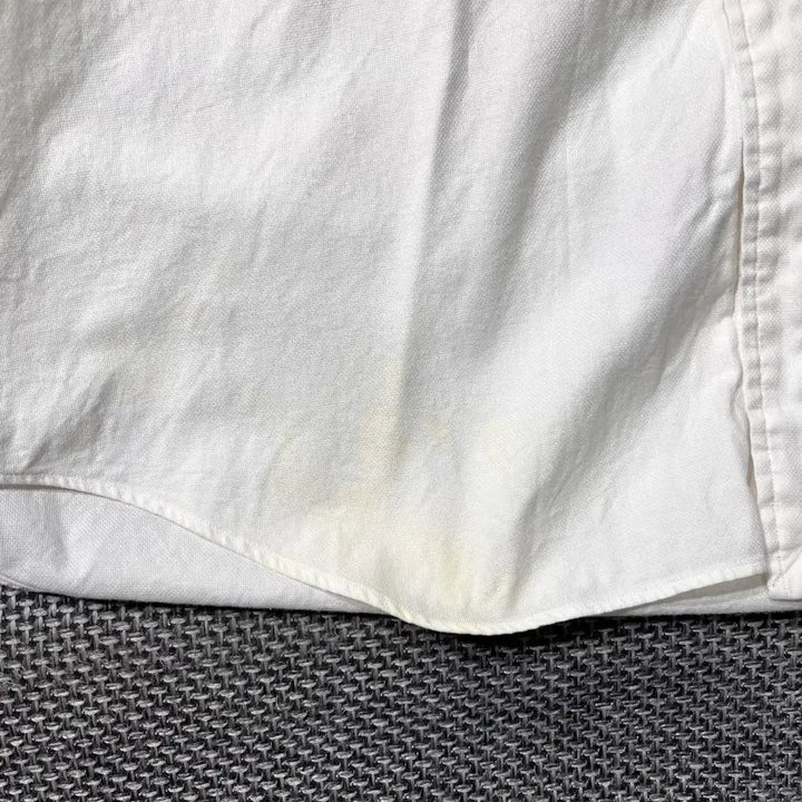 [BUNJANG] Polo White Shirt (Size 115) / 폴로 화이트 셔츠 (115) (OLD-8558)