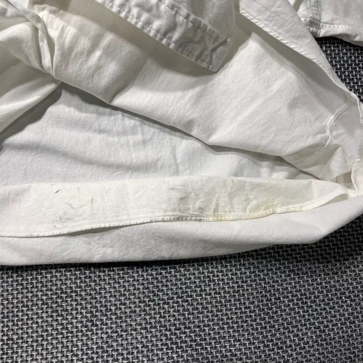 [BUNJANG] Polo White Shirt (Size 115) / 폴로 화이트 셔츠 (115) (OLD-8558)