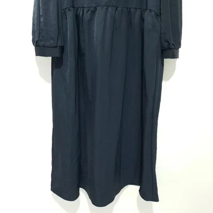 [BUNJANG] Dew E Dew E Wave Collar Dress M0492 / 듀이듀이 웨이브 카라 드레스 S_M0492