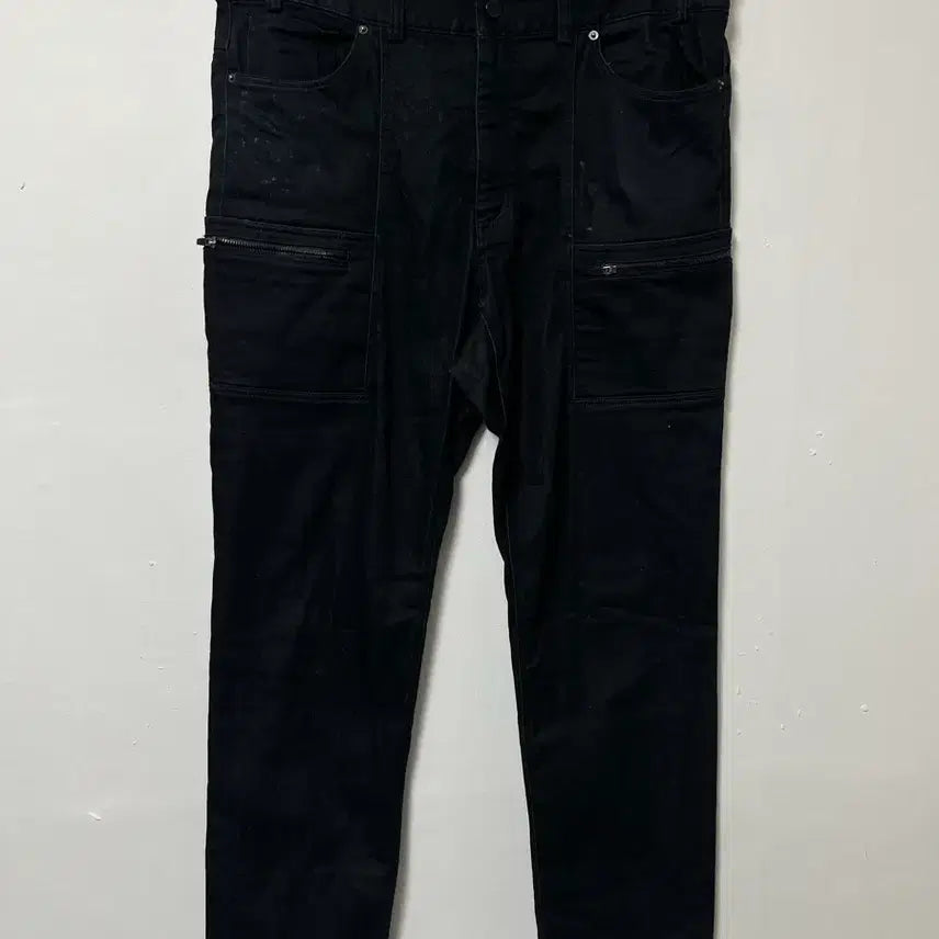 [SOLD OUT] 34 WESTWOOD 스판 블랙진 바지 정품