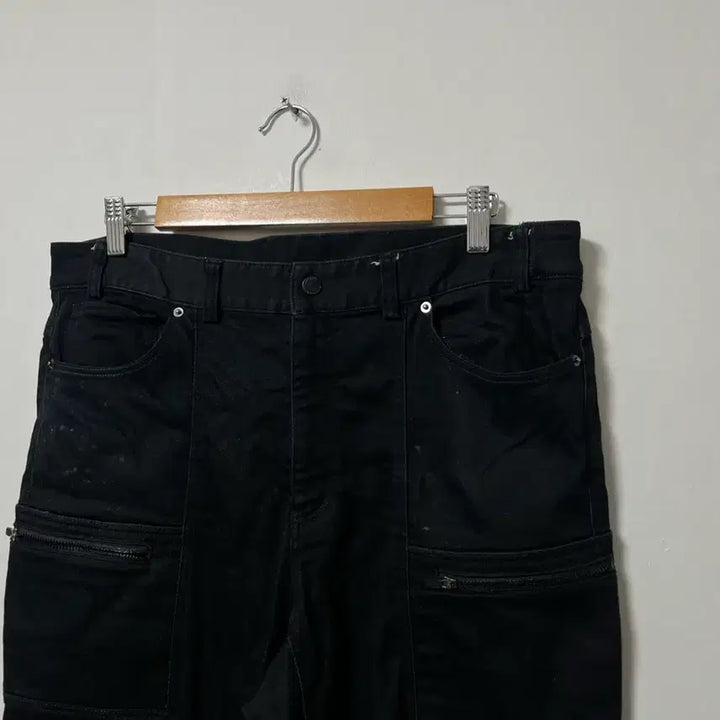 [SOLD OUT] 34 WESTWOOD 스판 블랙진 바지 정품