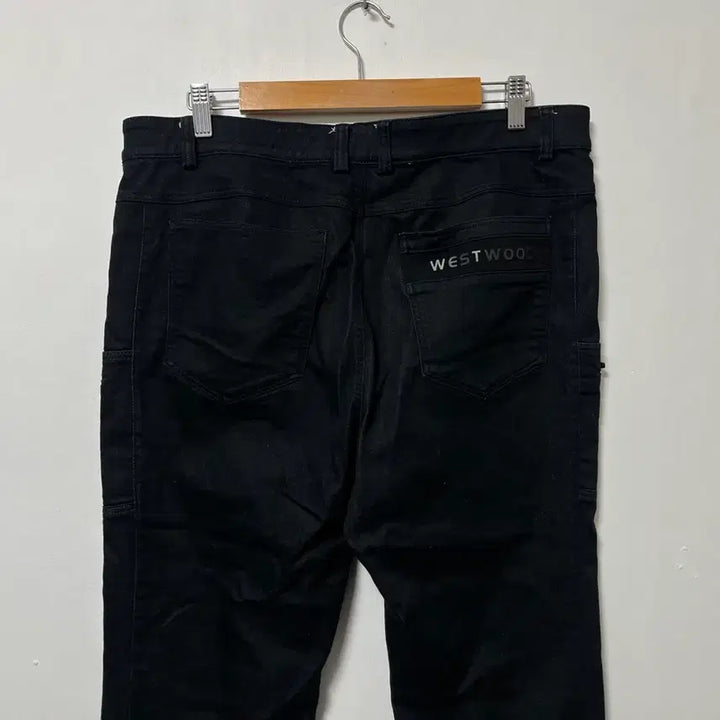 [SOLD OUT] 34 WESTWOOD 스판 블랙진 바지 정품