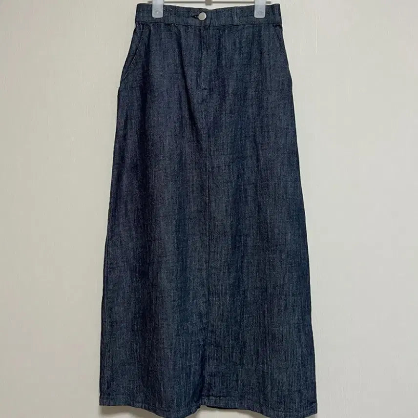 [BUNJANG] Unbranded Raw Denim Long Skirt / 생지 롱스커트