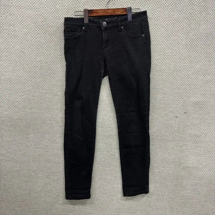 [BUNJANG] Guess Casual Logo Black Jeans 28 inch / 게스 캐주얼 로고 스판 블랙진 흑청바지 28인치 A07258