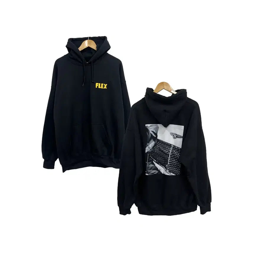 [BUNJANG] Gildan Flex Bentley Printed Pullover Hoodie / [105] 길단 FLEX 플렉스 염따 벤틀리 프린팅 풀오버 후드티