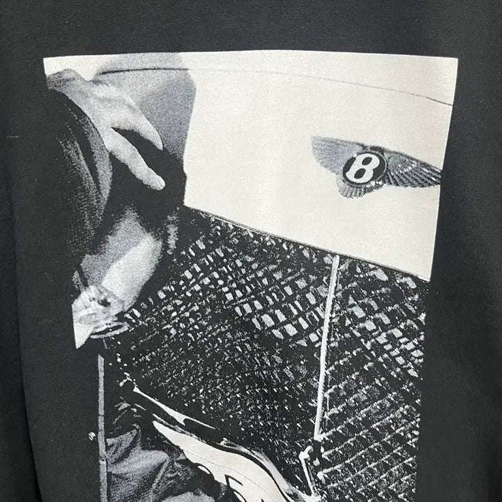 [BUNJANG] Gildan Flex Bentley Printed Pullover Hoodie / [105] 길단 FLEX 플렉스 염따 벤틀리 프린팅 풀오버 후드티