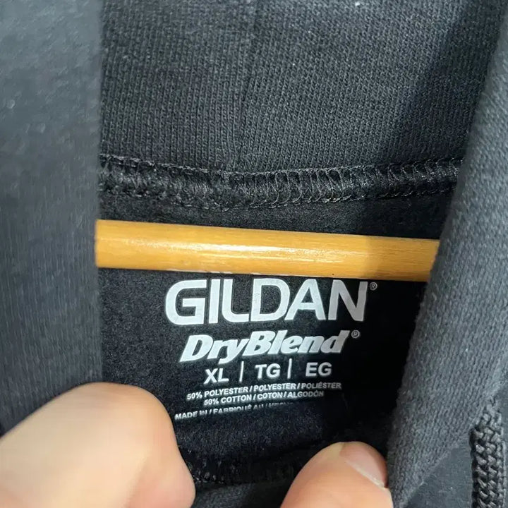 [BUNJANG] Gildan Flex Bentley Printed Pullover Hoodie / [105] 길단 FLEX 플렉스 염따 벤틀리 프린팅 풀오버 후드티