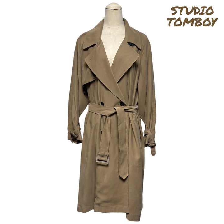 [BUNJANG] Studio Tomboy Brown Trench Coat / 3840 스튜디오 톰보이 브라운 트렌치코트