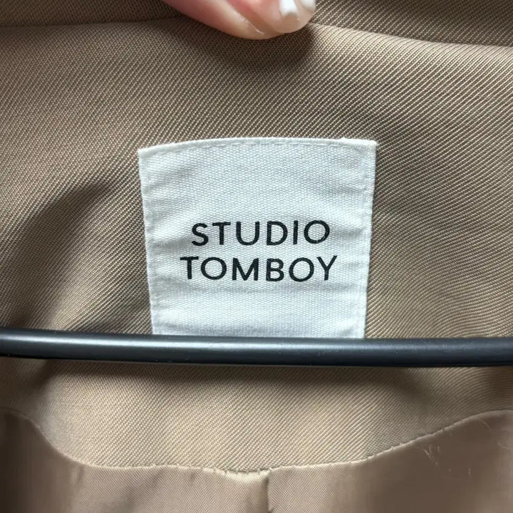 [BUNJANG] Studio Tomboy Brown Trench Coat / 3840 스튜디오 톰보이 브라운 트렌치코트