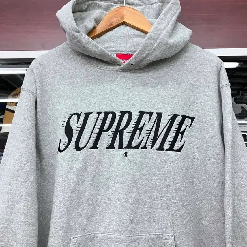 [BUNJANG] Supreme Crossover Hoodie (Heather Grey) - XL / [XL] 정품 슈프림 후드