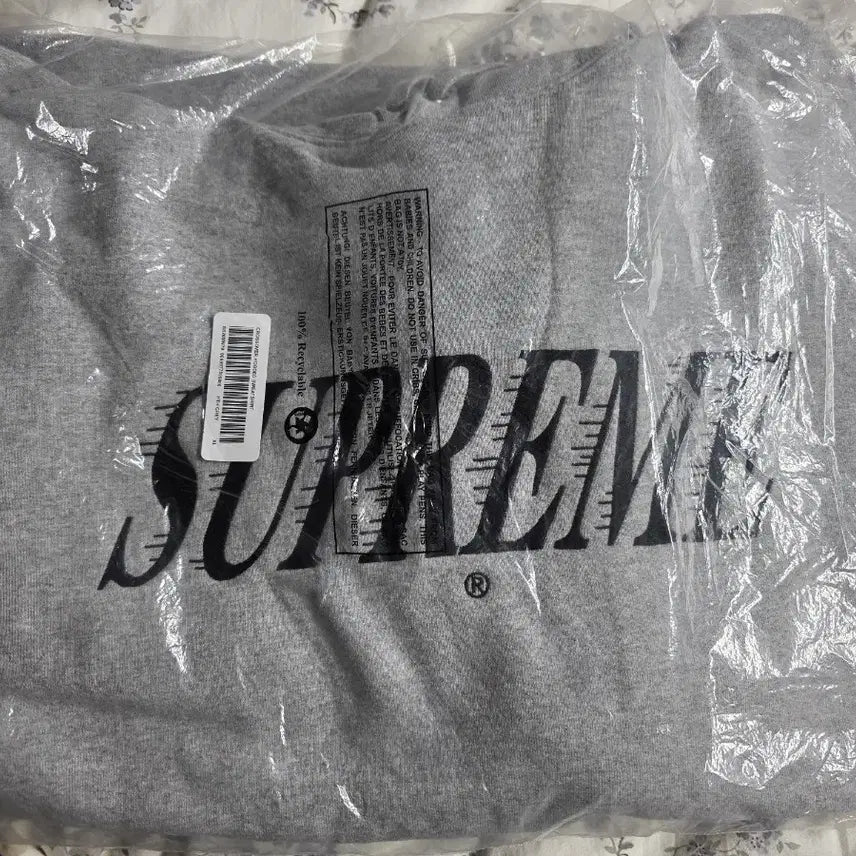 [BUNJANG] Supreme Crossover Hoodie (Heather Grey) - XL / [XL] 정품 슈프림 후드