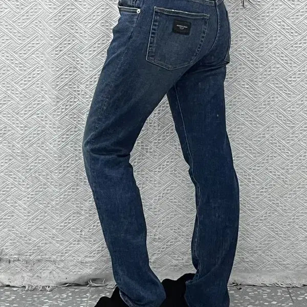 [BUNJANG] Dolce &amp; Gabbana Modern Chic Skinny Denim Pants / 돌체앤가바나 모던시크 캐주얼 힙패치 스키니 데님팬츠 30인치 C09725