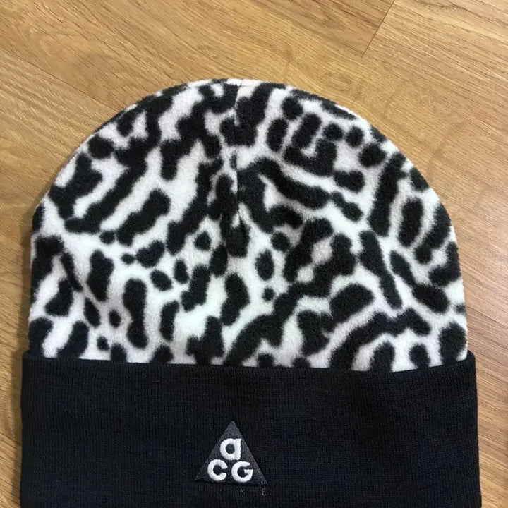[BUNJANG] Nike ACG Leopard Beanie Black / 나이키 ACG 레오파드 비니 블랙