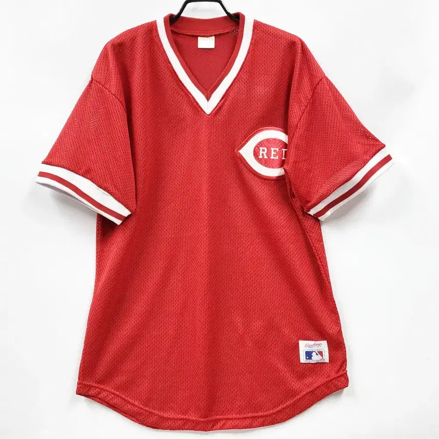 [BUNJANG] Rawlings Cincinnati Reds Baseball Jersey / RAWLINGS 롤링스 신시내티 레즈 베이스볼져지 메쉬 야구져지 C918