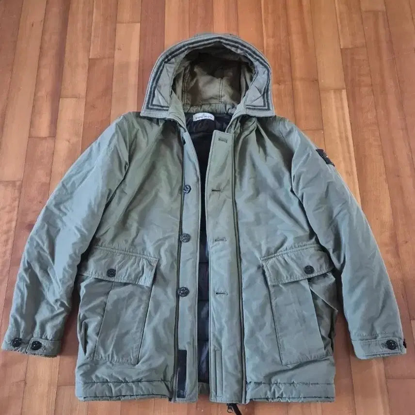 [BUNJANG] Stone Island Micro Reps PrimaLoft Padded Jacket / 스톤아일랜드 마이크로랩스 프리마로프트 패딩