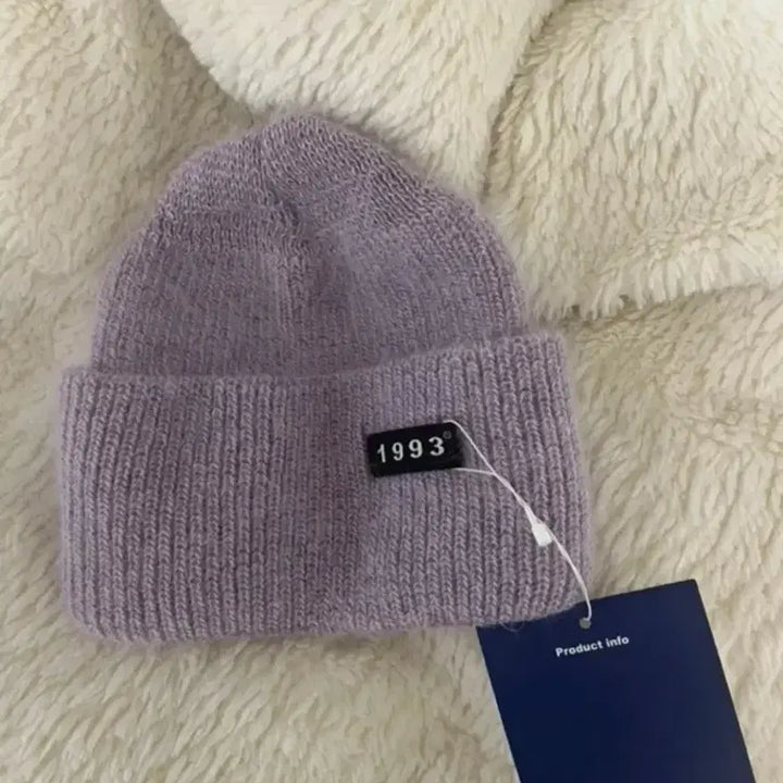 [BUNJANG] Studio 1993 Angora Beanie Light Purple / 새상품) 스튜디오1993 앙고라 비니 연보라