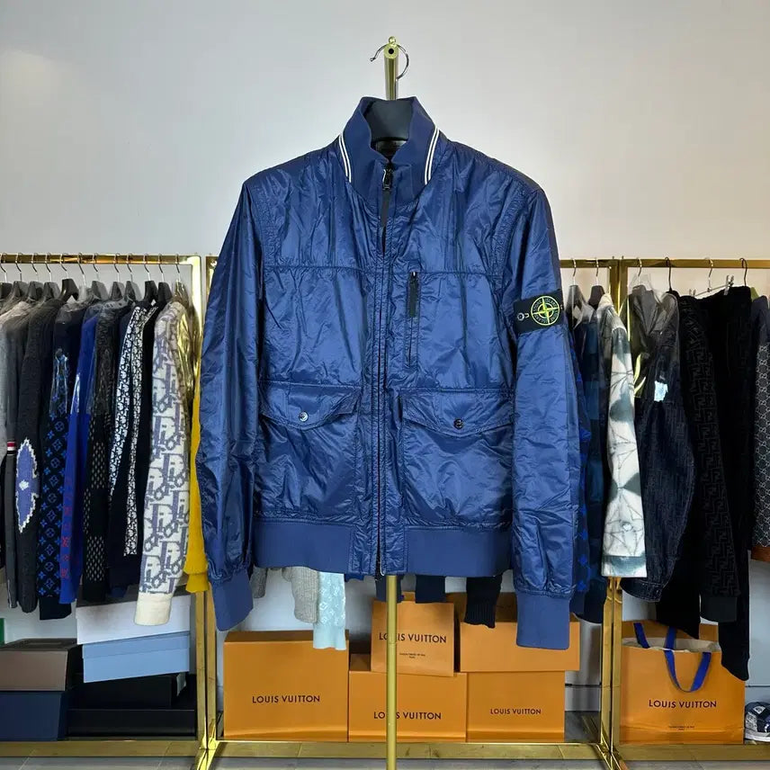 [BUNJANG] Stone Island Micro-Ripstop Jacket / (L) 스톤아일랜드 마이크로 립스탑 자켓