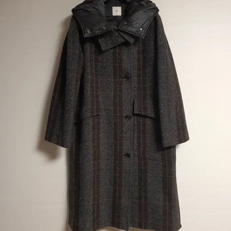 [SOLD OUT] 구호 kuho 디테처블 후드 이태리 울 코트 44~ 55 사이즈 정품