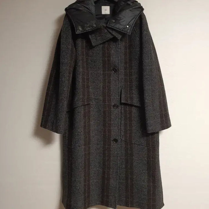 [SOLD OUT] 구호 kuho 디테처블 후드 이태리 울 코트 44~ 55 사이즈 정품