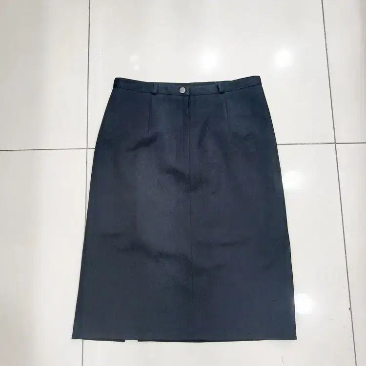 [BUNJANG] Black Long Skirt - Size 29 / 29사이즈 검정 롱치마 레이온70폴리에스텔30 중고 허리단면36총길이60