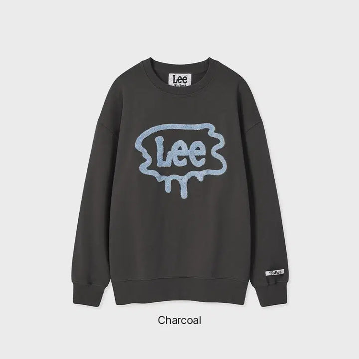 [BUNJANG] FALLET X Lee Brush Twitch Logo Sweatshirt / [새상품] L) 팔렛 X Lee 브러쉬 트위치 로고 맨투맨 챠콜