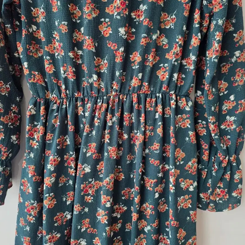 [SOLD OUT] 55-66)다툼 꽃무늬 밴딩원피스