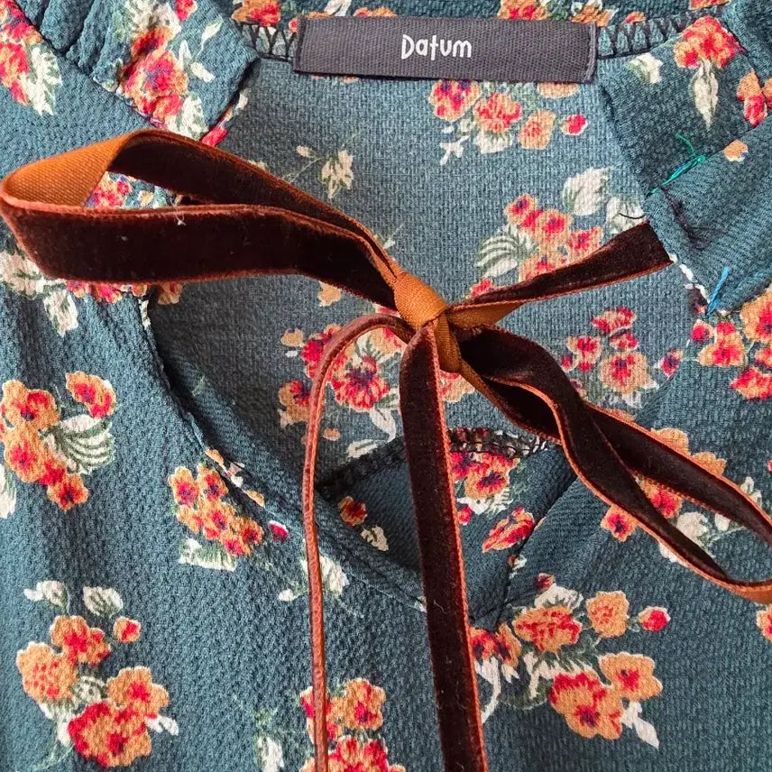 [SOLD OUT] 55-66)다툼 꽃무늬 밴딩원피스