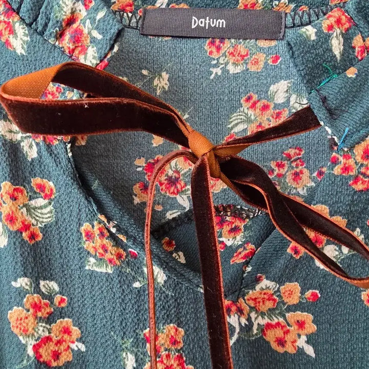 [SOLD OUT] 55-66)다툼 꽃무늬 밴딩원피스