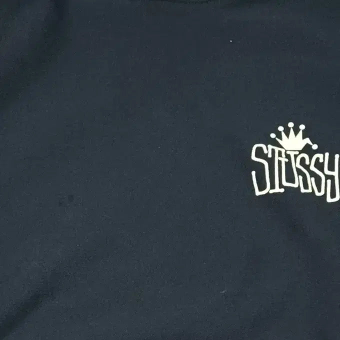 [BUNJANG] Stussy Navy Hoodie XL / 스투시 크라운 인터내셔널 후드 네이비 XL