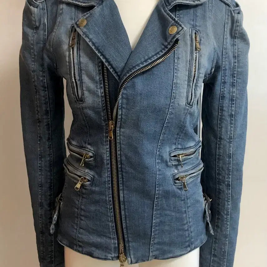 [BUNJANG] Balmain Denim Jacket / 발망 여성 데님 JAKET S급 판매합니다.