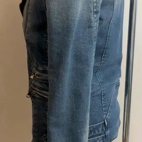 [BUNJANG] Balmain Denim Jacket / 발망 여성 데님 JAKET S급 판매합니다.