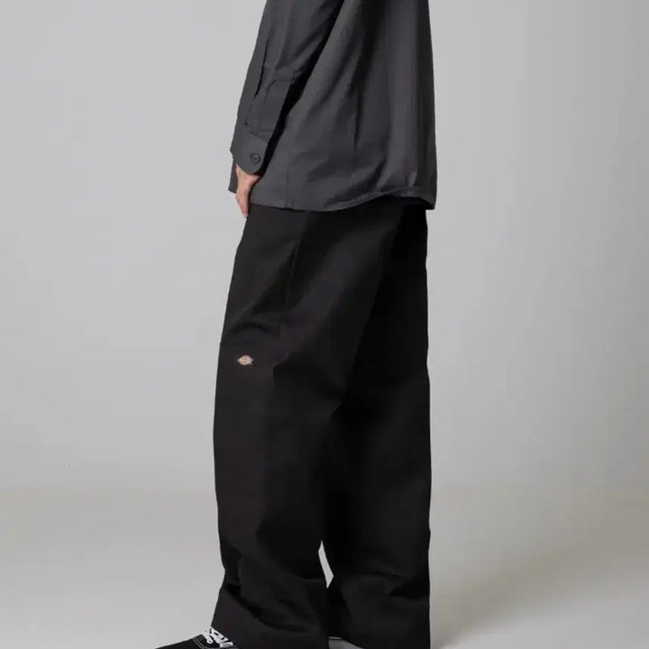 [BUNJANG] Dickies Double Knee Loose Fit Work Pants - Black / 디키즈 더블니 루즈핏 워크팬츠 black