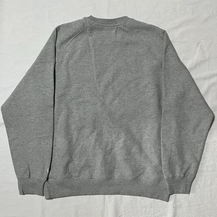 [BUNJANG] Covernat Small Logo Sweatshirt Gray (Size L) / L) 커버낫 스몰 로고 맨투맨 그레이