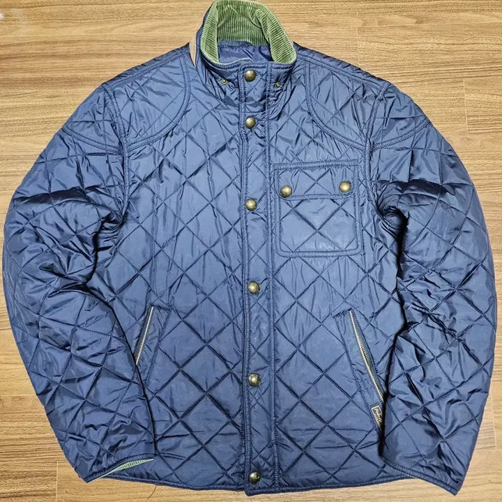 [BUNJANG] Polo Ralph Lauren Corduroy Quilted Jacket / 폴로 랄프로렌 퀼팅 코듀로이 자켓 (M-L, 95-100)