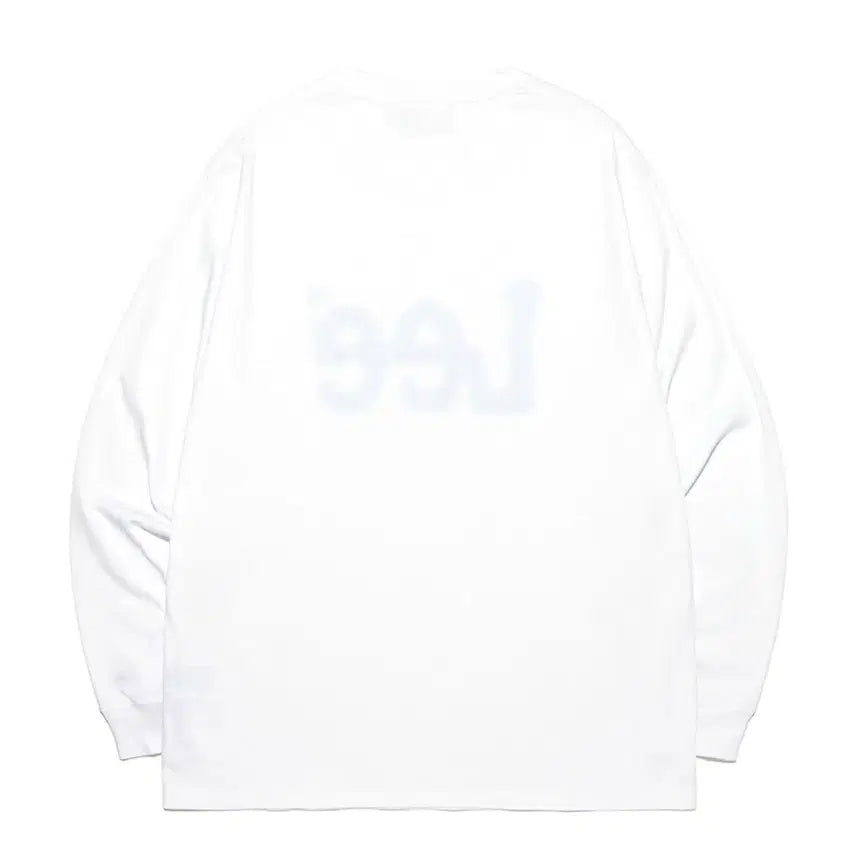 [BUNJANG] Lee Big Twitch Long Sleeve T-Shirt - White / [새상품] M) Lee 리 빅트위치 긴팔 티셔츠 화이트