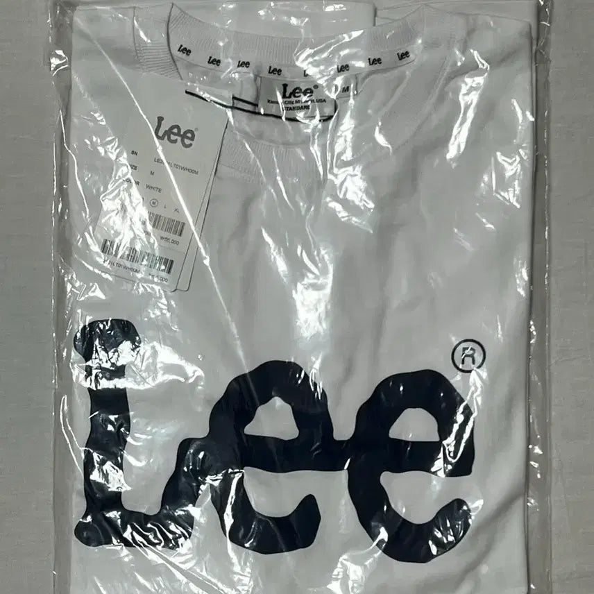 [BUNJANG] Lee Big Twitch Long Sleeve T-Shirt - White / [새상품] M) Lee 리 빅트위치 긴팔 티셔츠 화이트