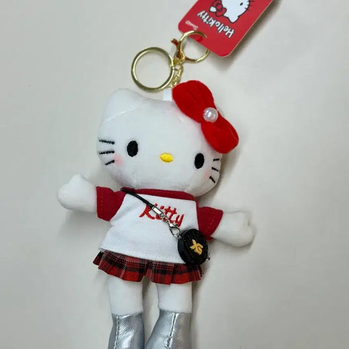 [BUNJANG] Hello Kitty Long Legs Crossbody Bag Keyring / 크로스백 헬로키티 롱다리 키티 인형 키링 새상품
