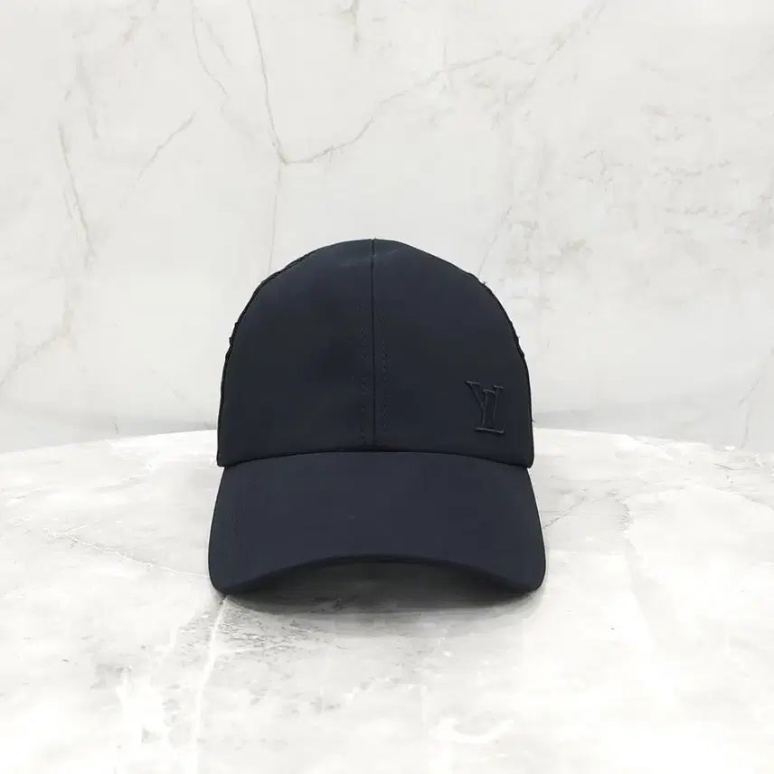 [BUNJANG] Louis Vuitton Monogram Mesh Baseball Cap Black XL / 루이비통 LV 모노그램 메쉬 베이스볼 캡 블랙 XL M77116