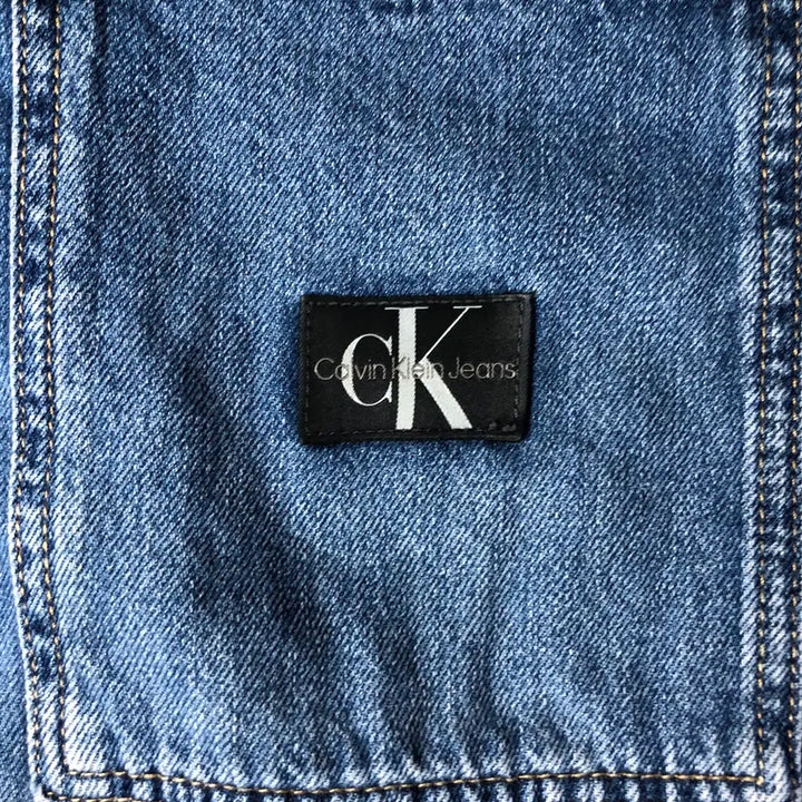 [BUNJANG] Calvin Klein Denim Shirt / 캘빈클라인 데님셔츠