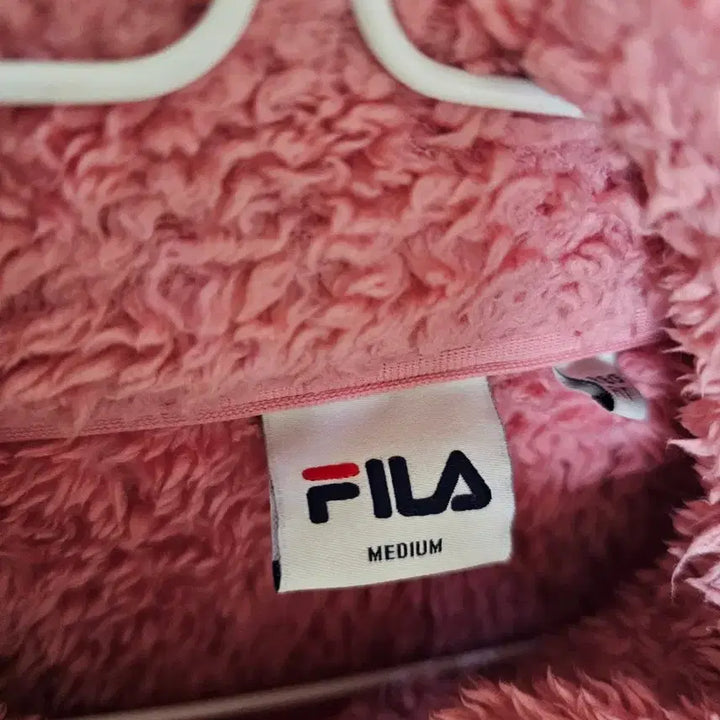 [BUNJANG] Fila Fleece Jacket (Pink) - Men&